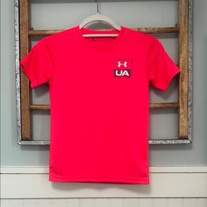 Boys under Armour performance T-shirt, size 7